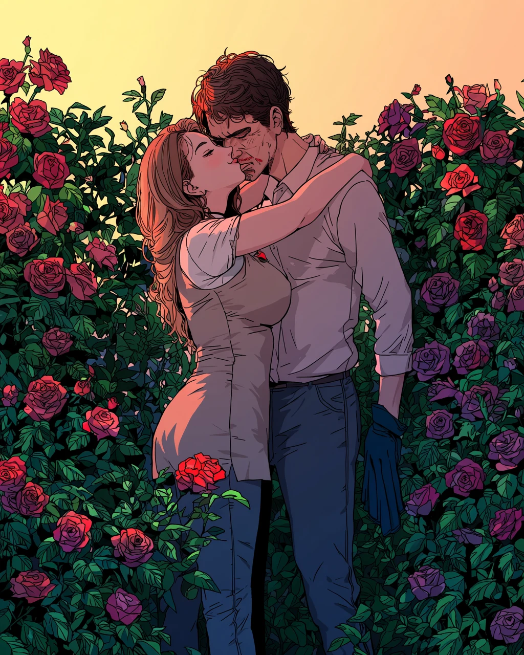Garden at Dusk